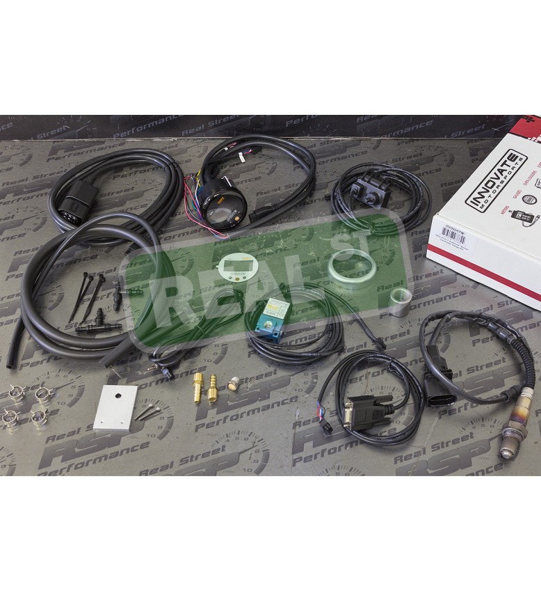 Innovate Motorsports - SCG-1 Solenoid Boost Controller &amp; Wideband O2 Gauge Kit, All-In-One!