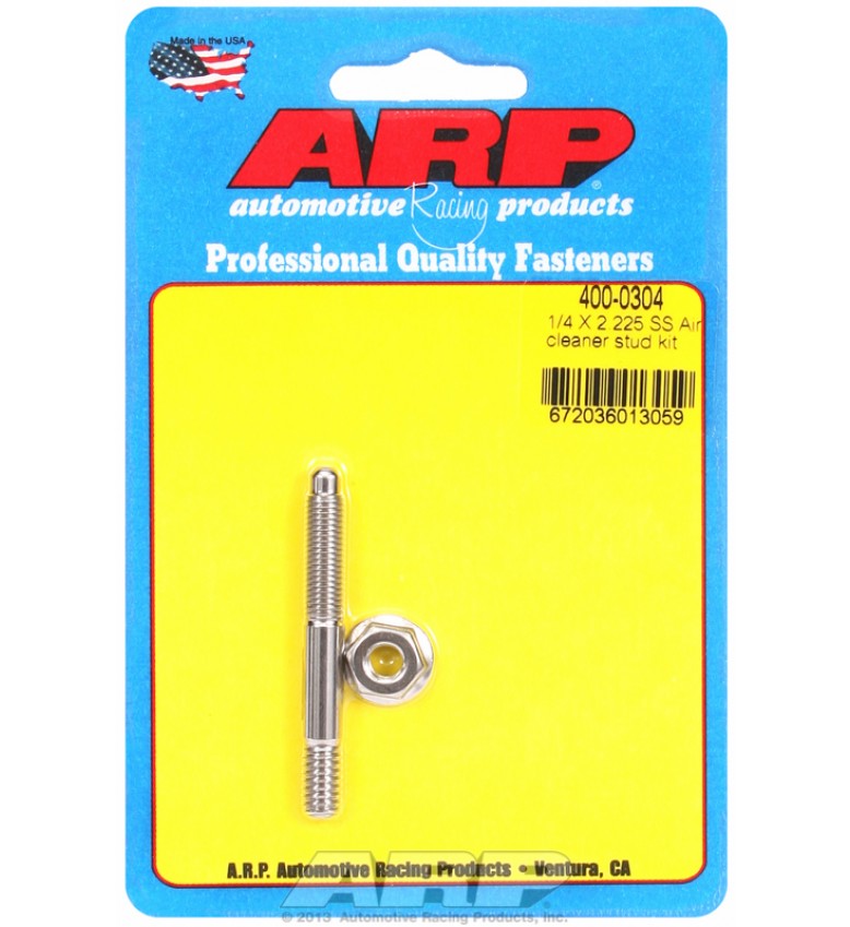 ARP Hardware - 1/4 x 2.225 SS air cleaner stud kit