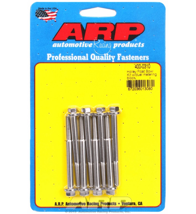 ARP Hardware - Holley Float Bowl kit w/duel metering block