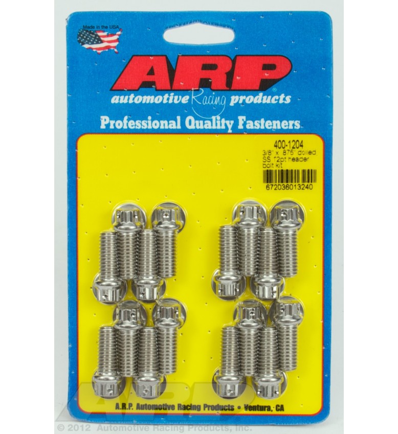 ARP Hardware - BB Chevy SS hex .875 UHL header bolt kit