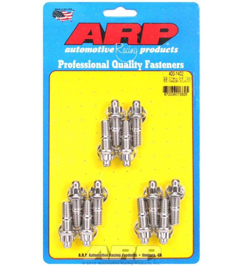 ARP Hardware - SB Chevy SS 12pt .875 UHL header bolt kit
