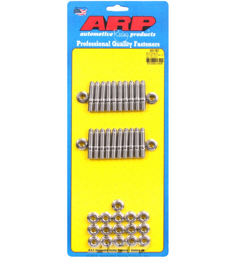 ARP Hardware - SB Mopar & Pontiac SS hex oil pan stud kit