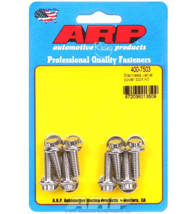 ARP Hardware - SS valve cover bolt kit