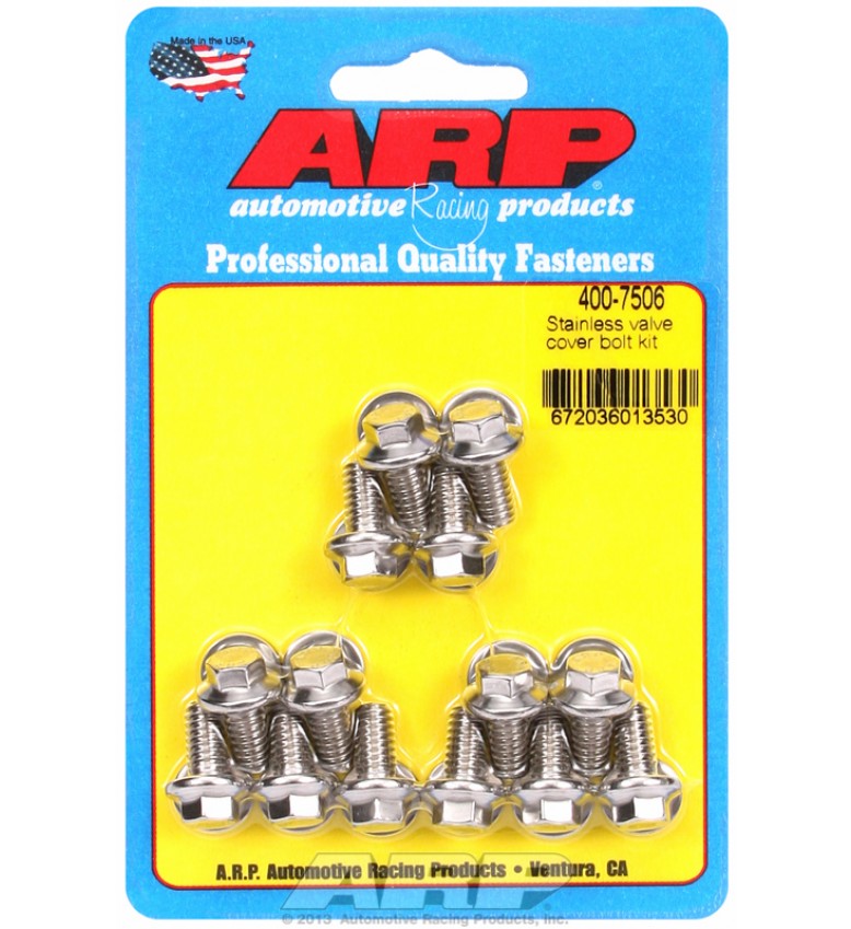 ARP Hardware - SS valve cover bolt kit