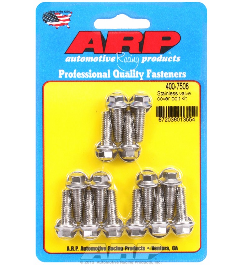 ARP Hardware - SS valve cover bolt kit