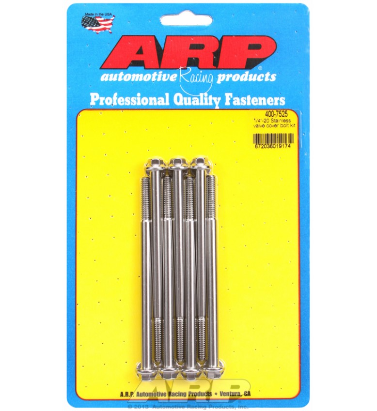 ARP Hardware - Merlin block, Brodix head BB  hex valve cover bolt kit