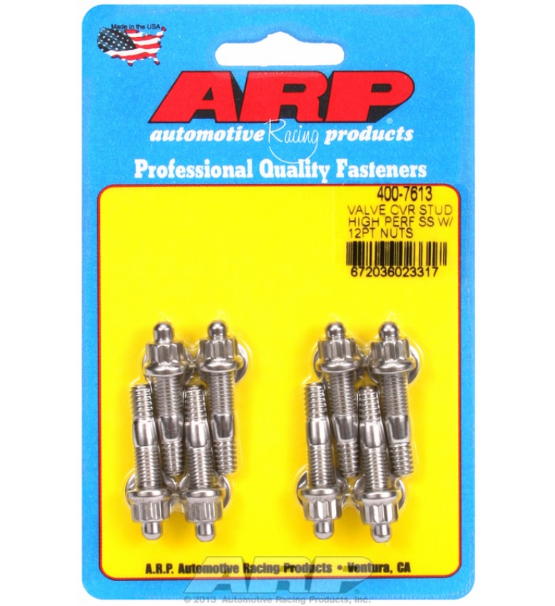 ARP Hardware - Hi-perf SS 12pt valve cover stud kit