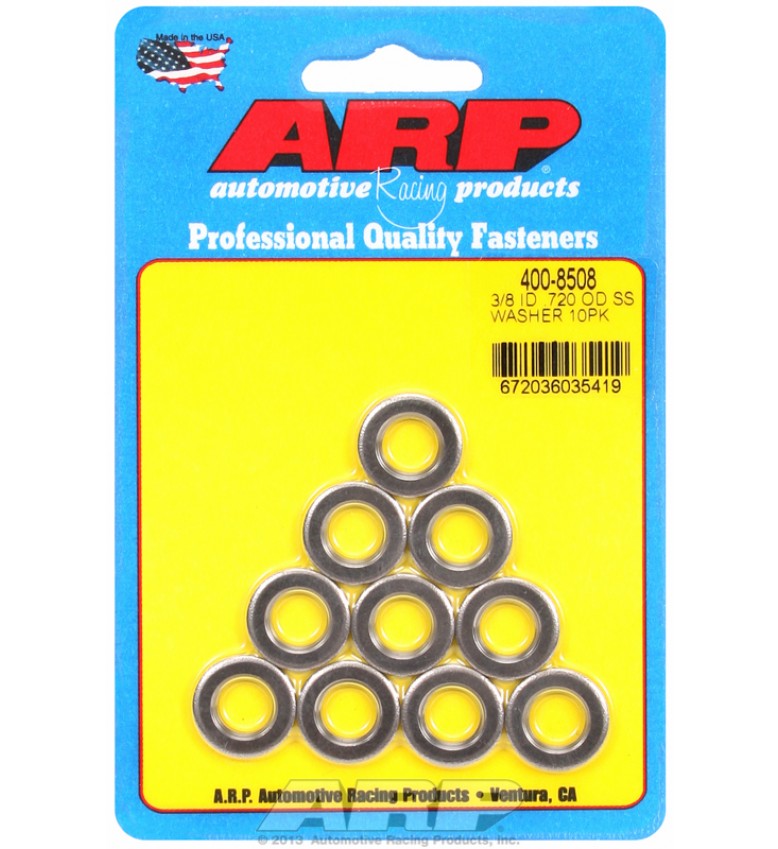 ARP Hardware - 3/8ID .720OD SS washer