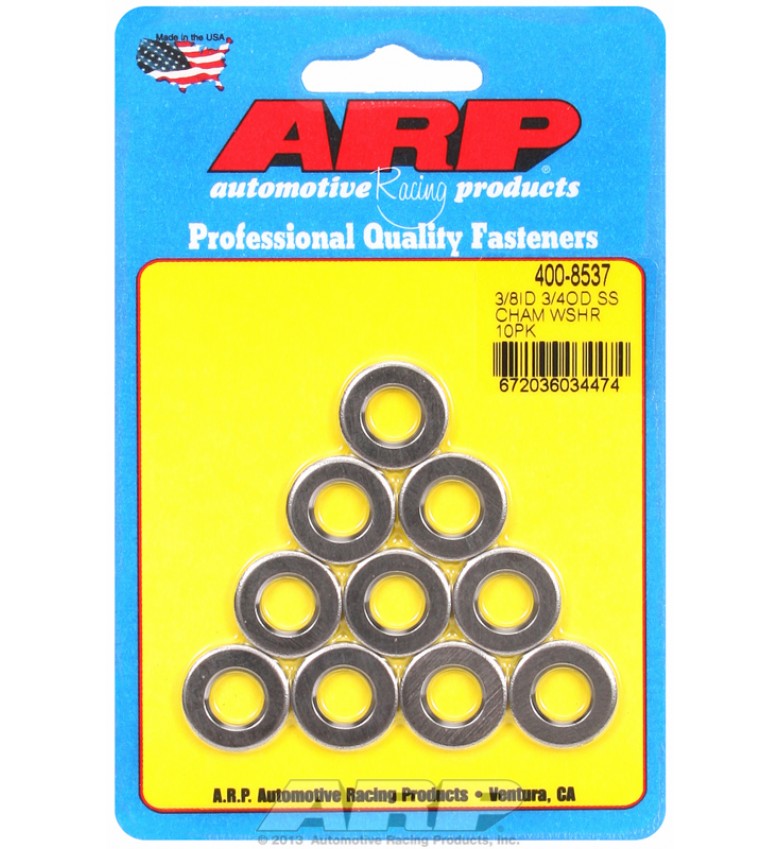 ARP Hardware - 3/8ID 3/4OD SS washers