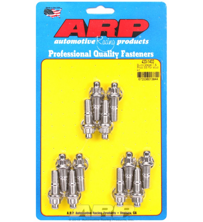 ARP Hardware - Buick Stage II & Prod SS header stud kit