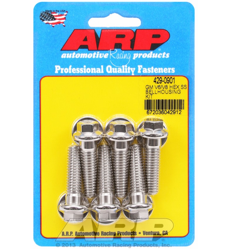 ARP Hardware - GM V6/V8 SS hex bellhousing bolt kit