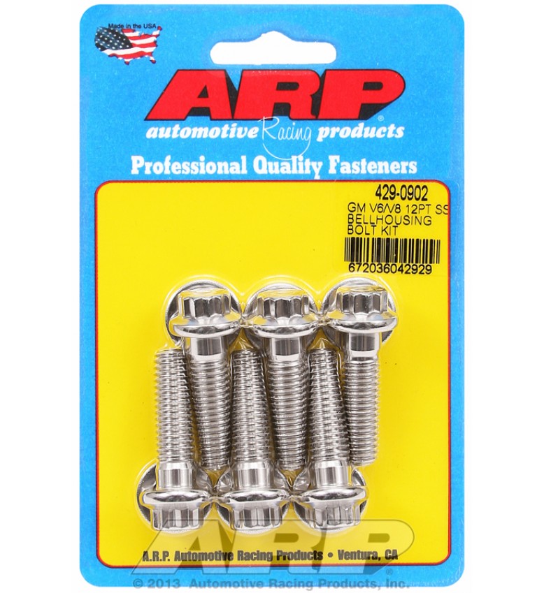 ARP Hardware - GM V6/V8 SS 12pt bellhousing bolt kit