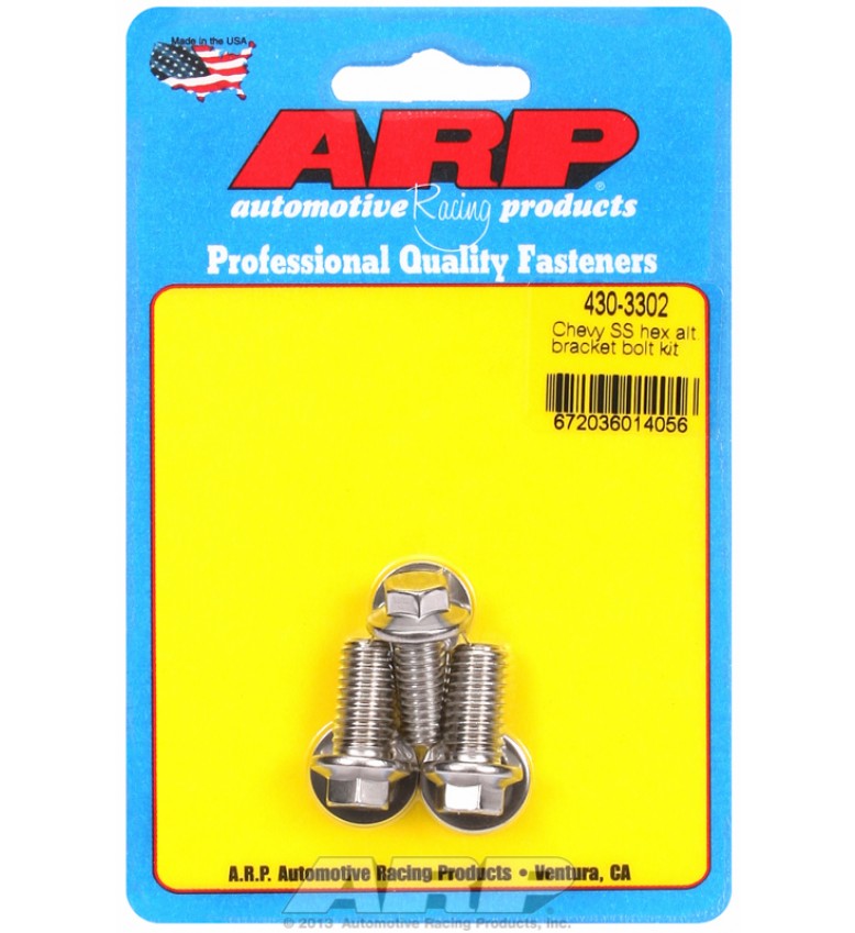 ARP Hardware - Chevy SS hex alternator bracket bolt kit