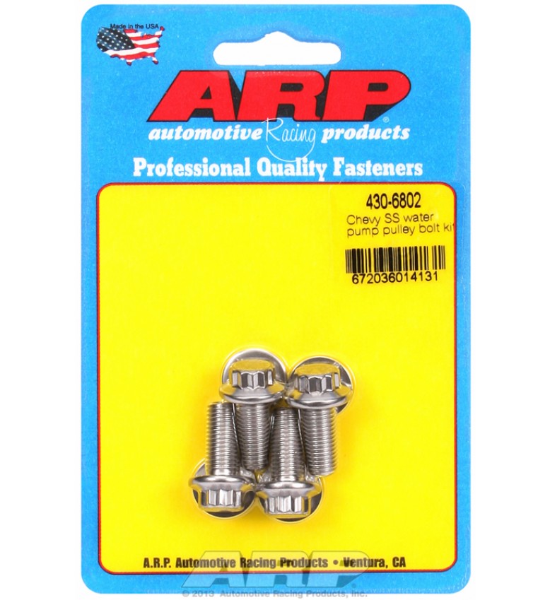 ARP Hardware - Chevy SS water pump pulley bolt kit