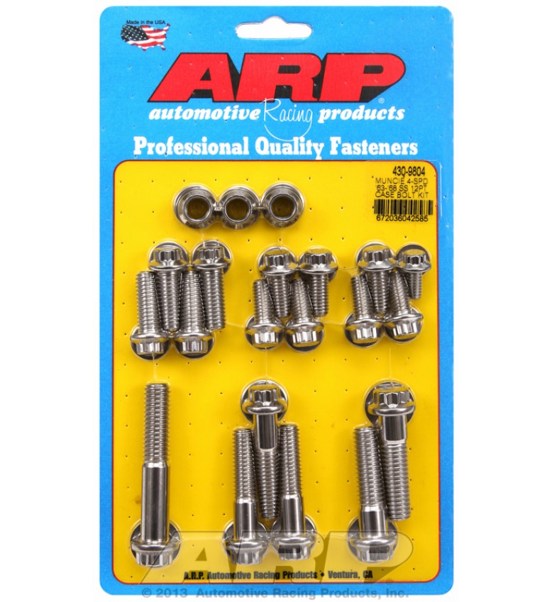 ARP Hardware - Muncie 4-spd '63-'68 SS 12pt trans case bolt kit