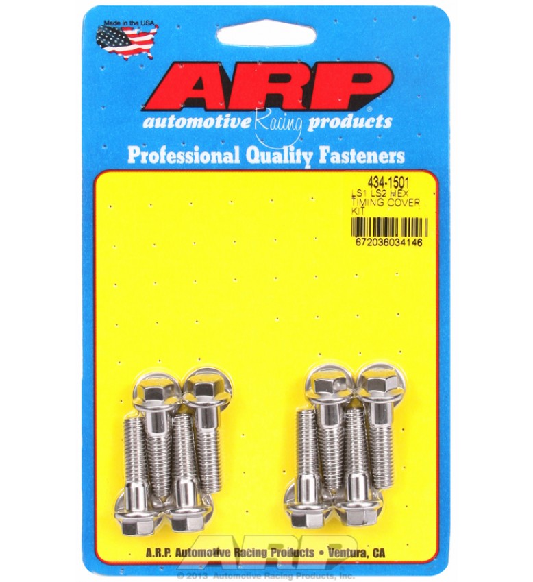 ARP Hardware - LS1 LS2 SS hex timing cover bolt kit 