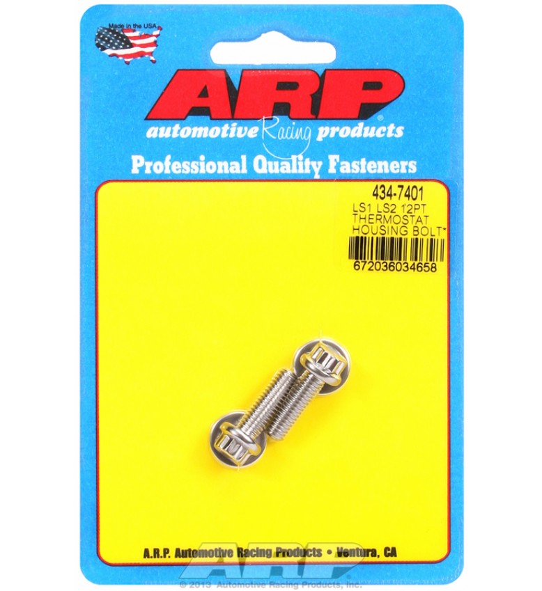 ARP Hardware - LS1 LS2 SS 12pt thermostat housing bolt kit