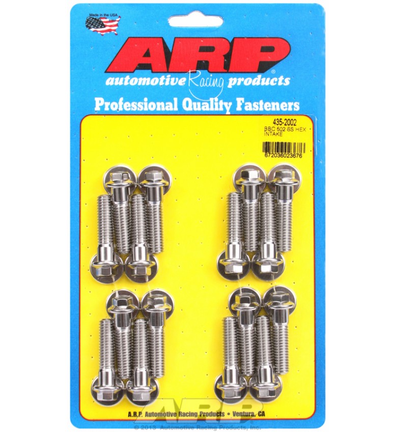 ARP Hardware - BB Chevy 502 SS hex intake manifold bolt kit