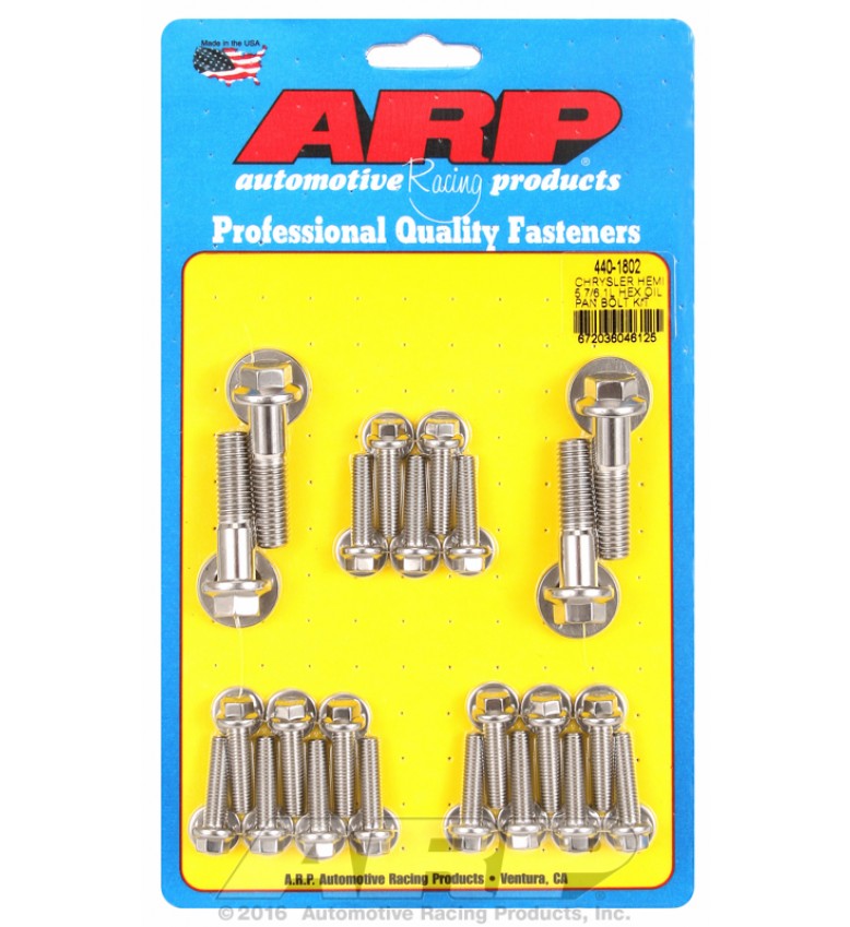 ARP Hardware - Chrysler hemi 5.7/6.1L SS 12pt header bolt kit