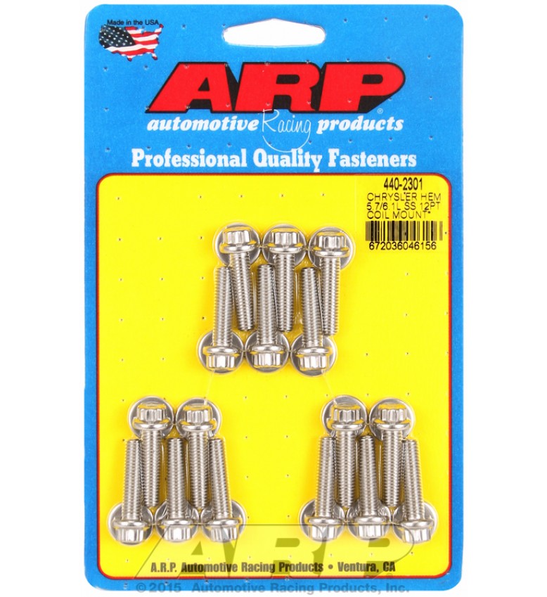 ARP Hardware - Chrysler hemi 5.7/6.1L SS 12pt water pump/timing cover bolt kit