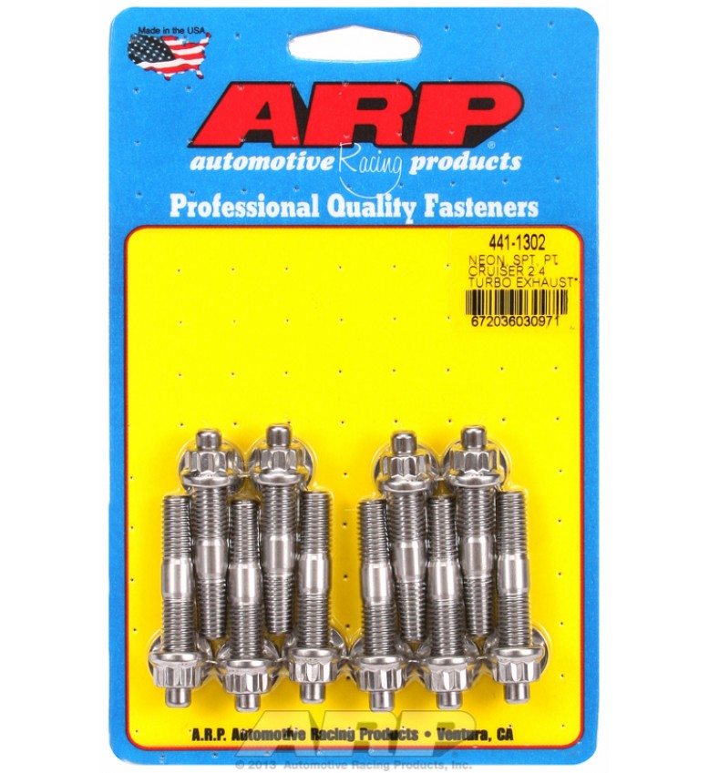 ARP Hardware - Dodge Neon, '03 SRT & PT Cruiser exhaust stud kit 