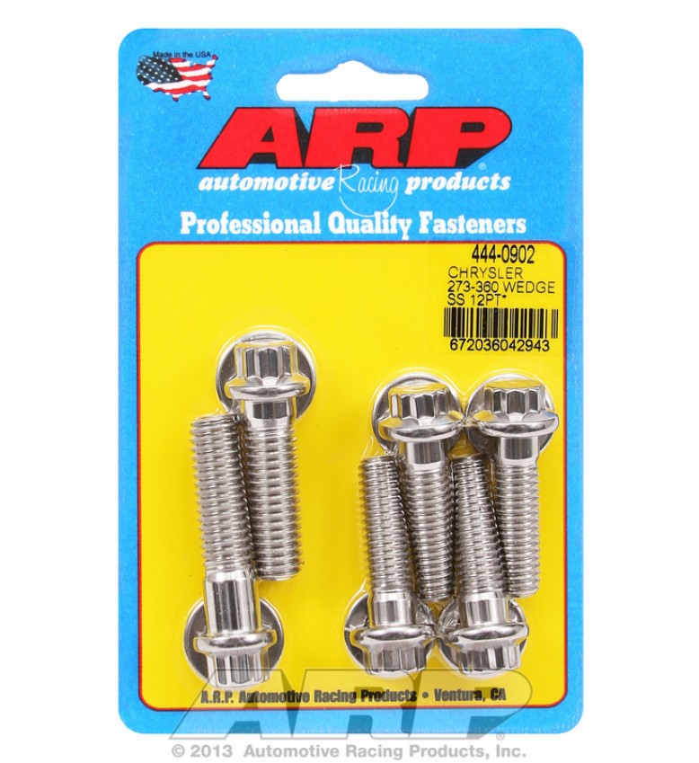ARP Hardware - Chrysler 273-360 wedge SS 12pt bellhousing bolt kit