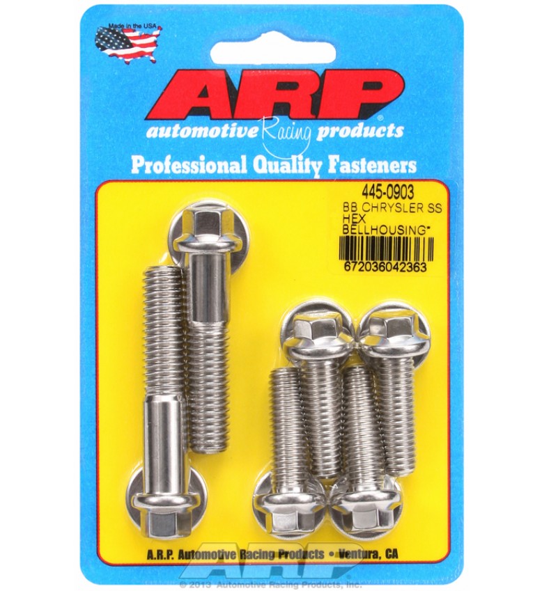 ARP Hardware - BB Chrysler SS hex bellhousing bolt kit