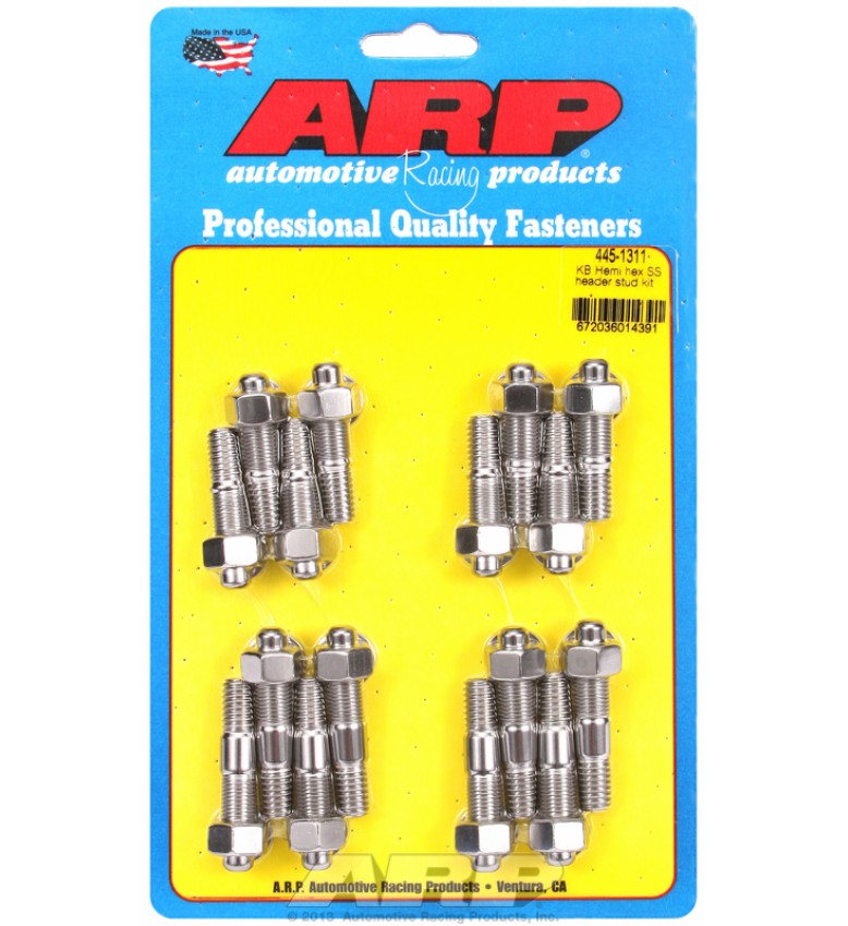 ARP Hardware - KB Hemi SS hex header stud kit