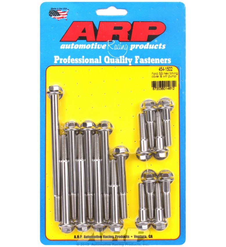 ARP Hardware - Ford SS hex timing cover & water pump kit