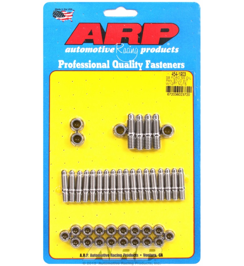 ARP Hardware - SB Ford SS 12pt oil pan stud kit