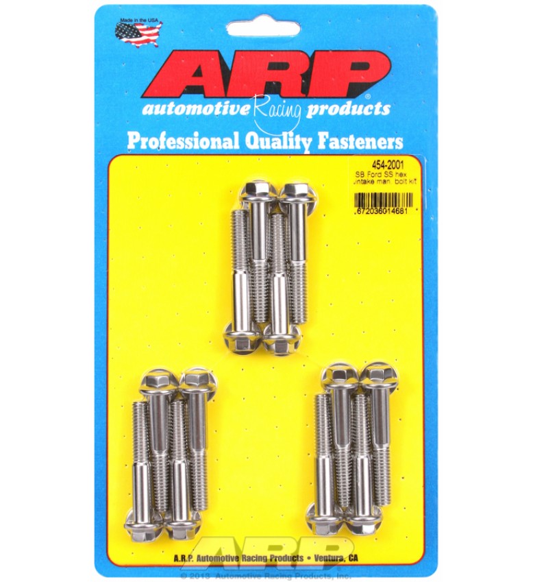 ARP Hardware - SB Ford SS hex intake manifold bolt kit