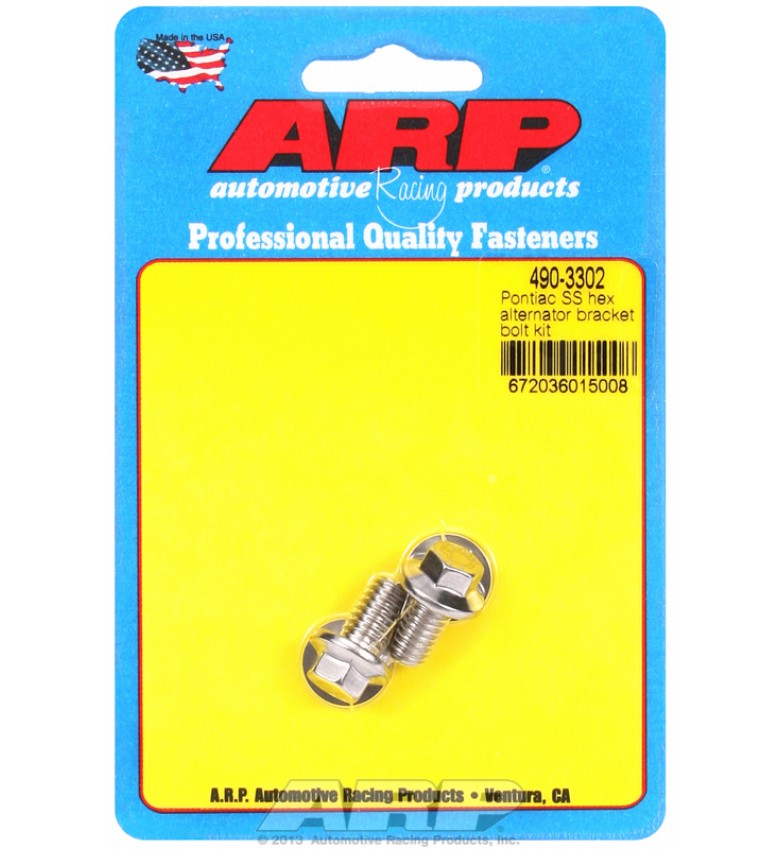 ARP Hardware - Pontiac SS hex alternator bracket bolt kit