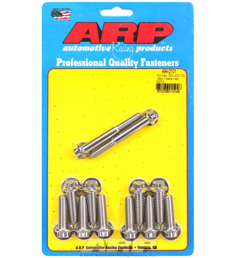 ARP Hardware - Pontiac 350-400 SS 12pt intake manifold bolt kit