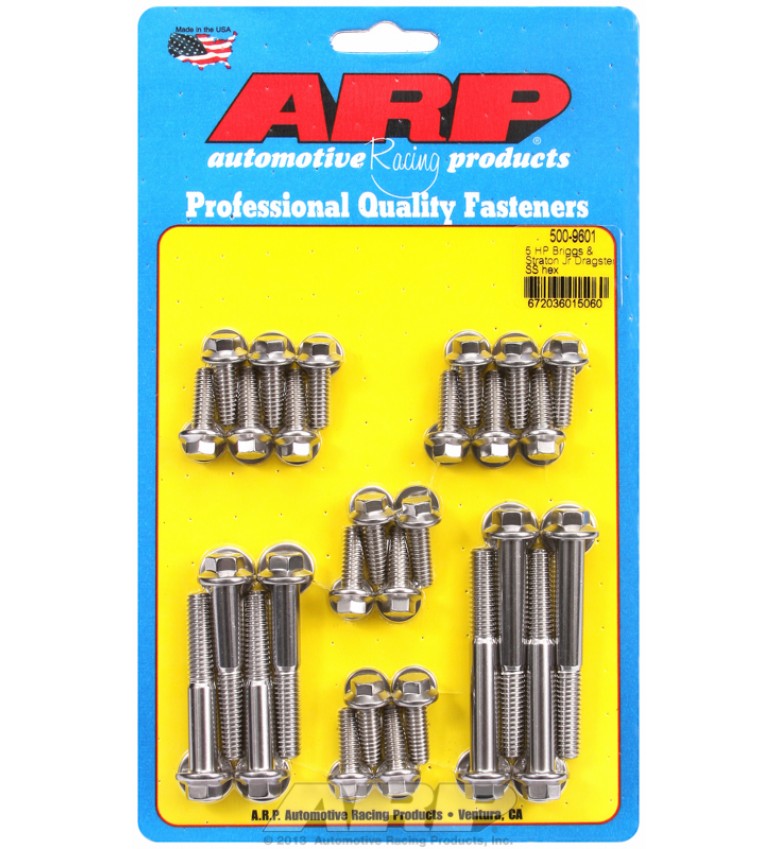 ARP Hardware - 5 HP Briggs & Straton Jr Dragster SS hex acc kit