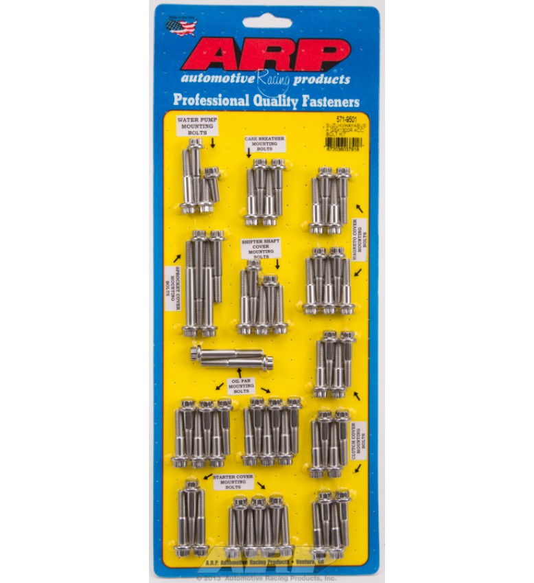 ARP Hardware - Suzuki/Hayabusa GSX1300R SS 12pt accessory bolt kit