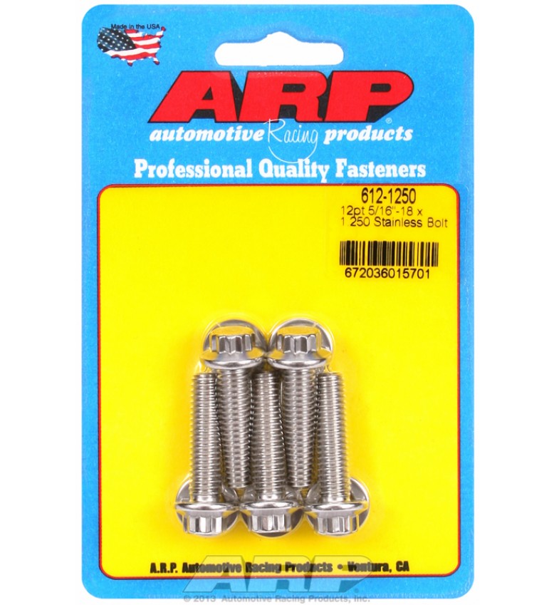 ARP Hardware - 5/16-18 x 1.250 12pt SS bolts