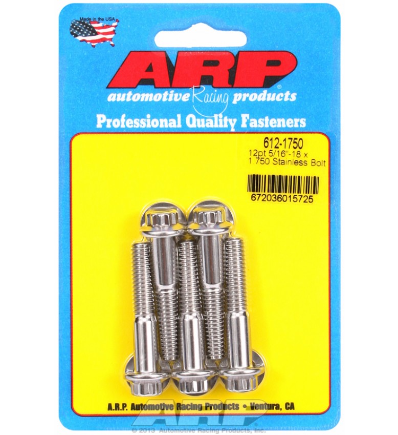 ARP Hardware - 5/16-18 x 1.750 12pt SS bolts