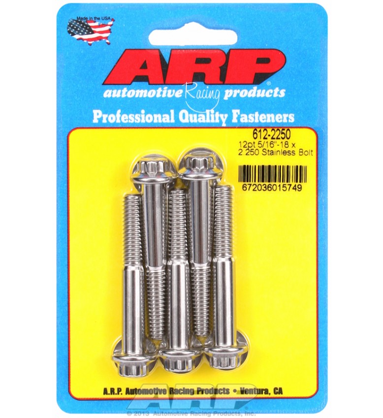 ARP Hardware - 5/16-18 x 2.250 12pt SS bolts