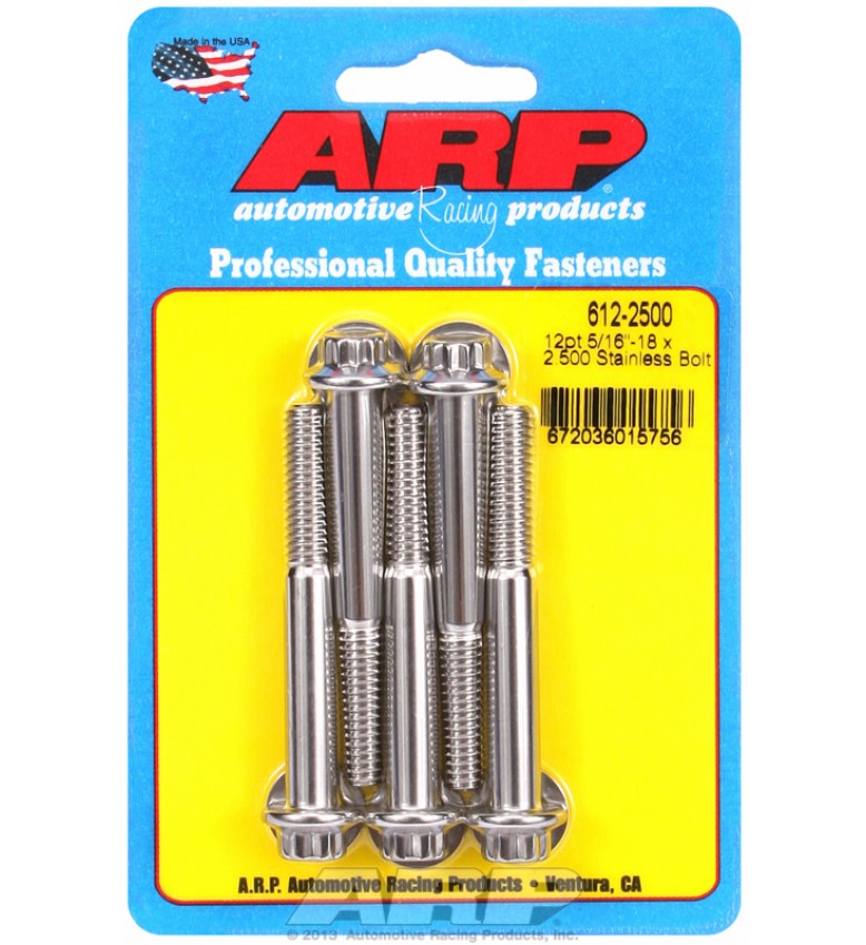 ARP Hardware - 5/16-18 x 2.500 12pt SS bolts