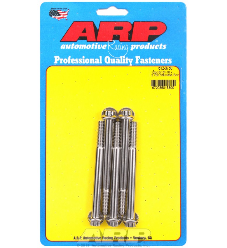 ARP Hardware - 5/16-18 x 3.750 12pt SS bolts
