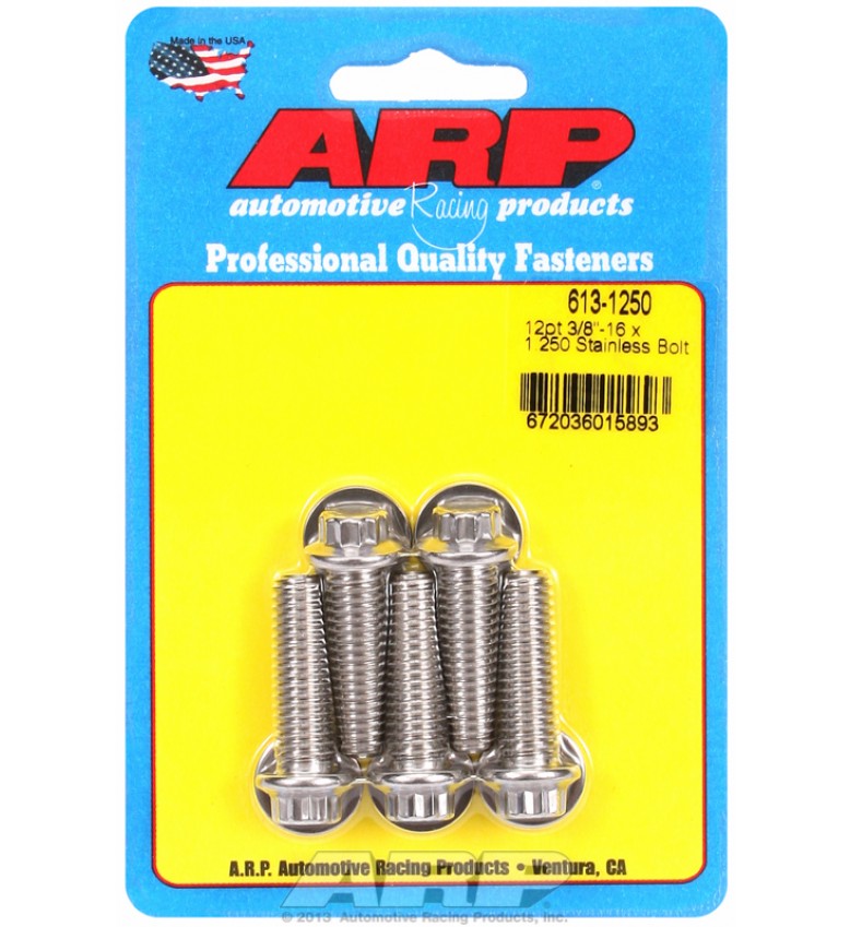 ARP Hardware - 3/8-16 x 1.250 12pt SS bolts