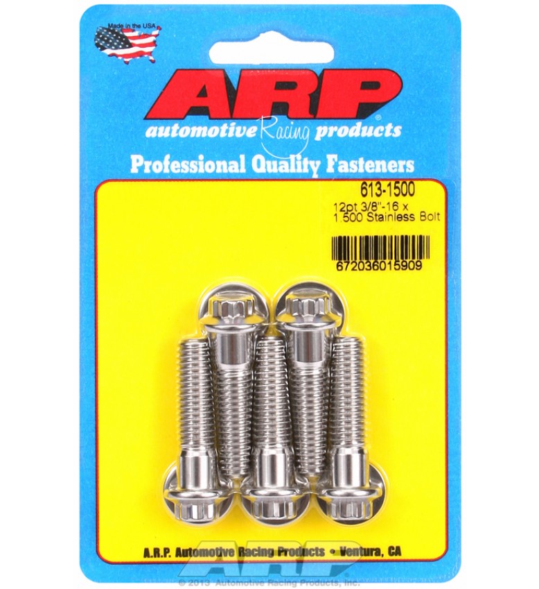 ARP Hardware - 3/8-16 x 1.500 12pt SS bolts