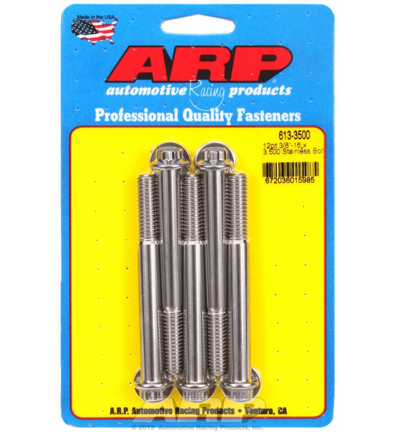 ARP Hardware - 3/8-16 x 3.500 12pt SS bolts