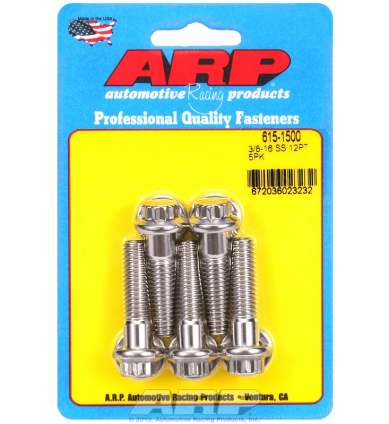 ARP Hardware - 3/8-16 x 1.500 12pt 7/16 wrenching SS bolts