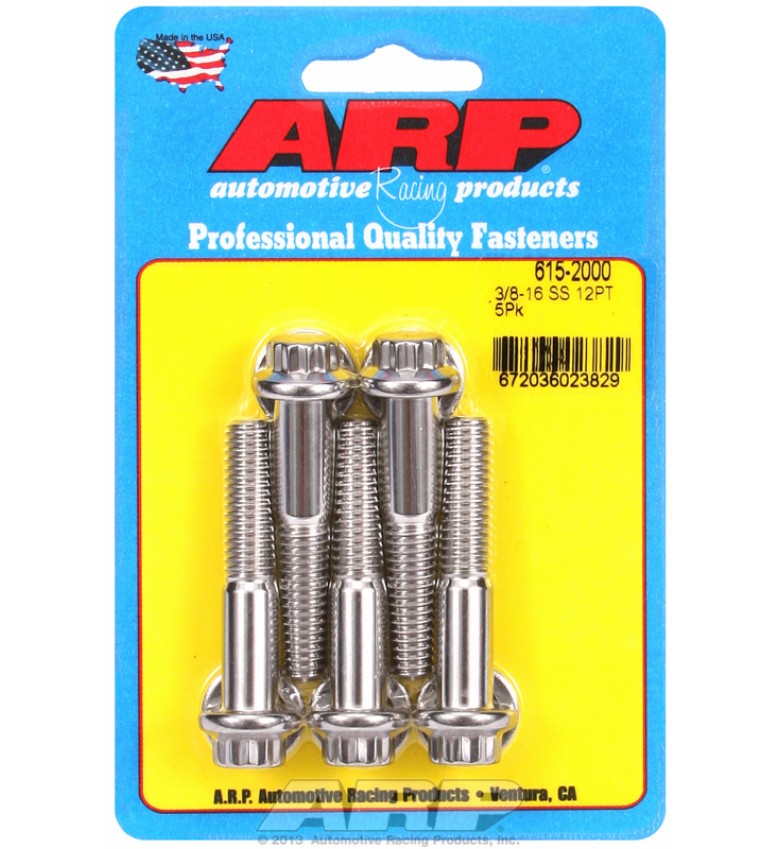 ARP Hardware - 3/8-16 x 2.000 12pt 7/16 wrenching SS bolts