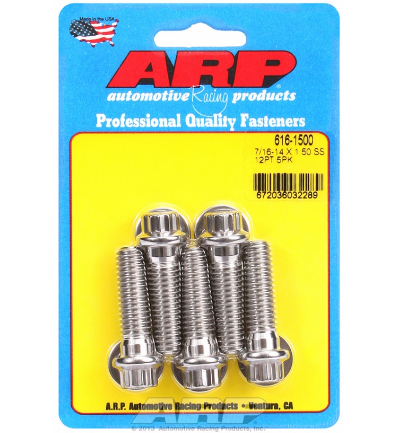 ARP Hardware - 7/16-14 X 1.500 12pt SS bolts