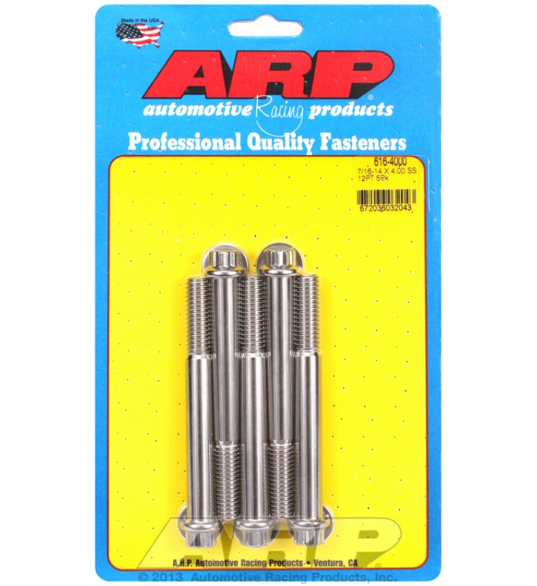 ARP Hardware - 7/16-14 X 4.000 12pt SS bolts