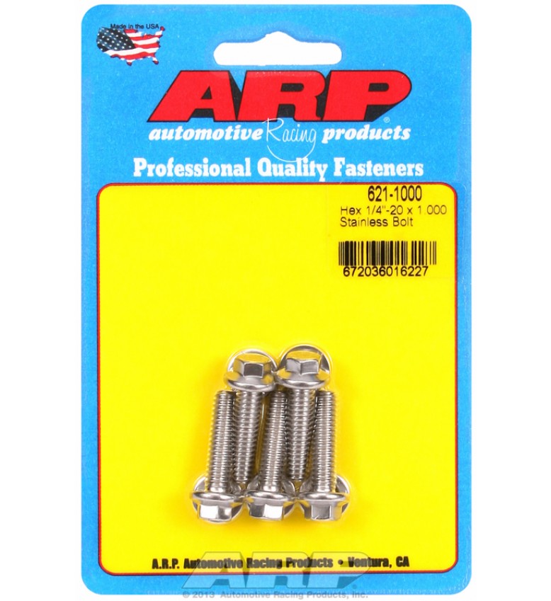 ARP Hardware - 1/4-20 x 1.000 hex SS bolts