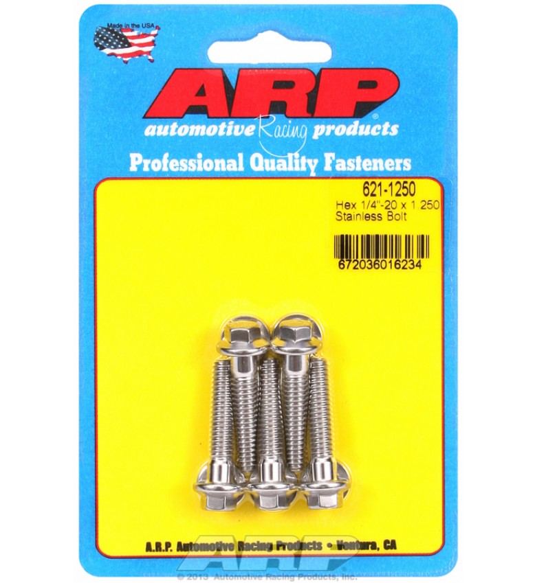 ARP Hardware - 1/4-20 x 1.250 hex SS bolts
