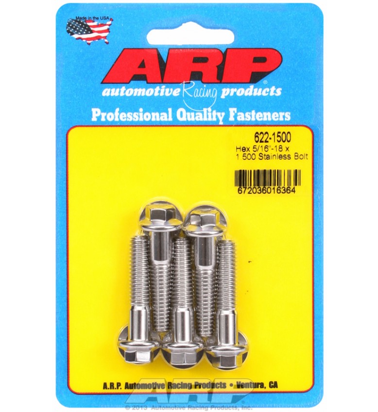 ARP Hardware - 5/16-18 x 1.500 hex SS bolts